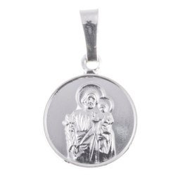 Medalik srebrny - Święty Józef MM092