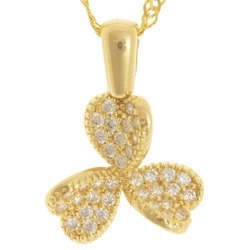 Złota przywieszka pr. 585 koniczyna cyrkonie ZP044