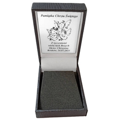 Pudełko skórzane czarne PGZ-3/NA/A25/GS