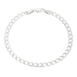 Bransoletka srebrna pr. 925 bransoleta męska PANCERKA 5,0 mm SBM03