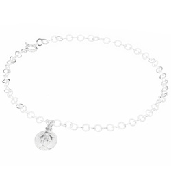 Bransoletka Zawierzenia Maryi - srebrny łańcuszek Niewolnictwa Maryi pr. 925 BNM08