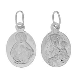 Medalik srebrny - Matka Boska Częstochowska ML020