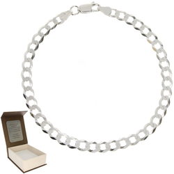 Srebrna Bransoleta Męska 6,6 mm srebro pr 925