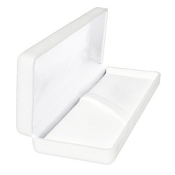 Pudełko flokowe podłużne białe P9/FLOKBIAŁY
