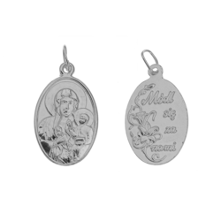 Medalik srebrny - MB Częstochowska ML014