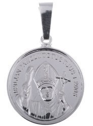 Medalik srebrny - Święty Jan Paweł II MM099