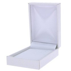 Pudełko skórzane białe PDH-10/A1