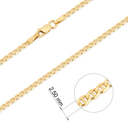 Złoty Łańcuszek pr. 585 Gucci szer. 2,5 mm ZL032