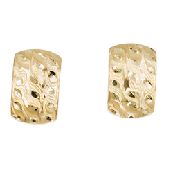 Złote kolczyki pr. 585 bigiel zapięcie angielskie ZA116