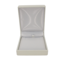 Pudełko skórzane białe 8x7cm PDH-6/A1 BIAŁE