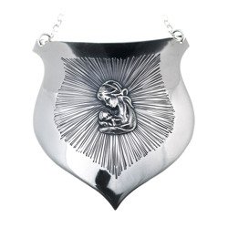 Ryngraf srebrny 925 Matka Boska z Dzieciątkiem R31