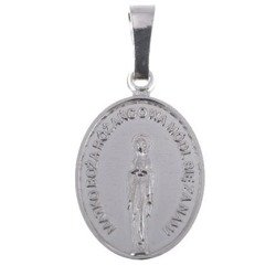 Medalik srebrny - Matka Boska Różańcowa MM101
