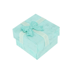 Pudełko z kokardą turkusowe PEN-2/TURKUSOWE