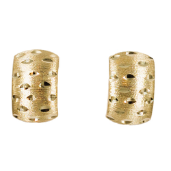 Złote kolczyki pr. 585 bigiel zapięcie angielskie ZA117