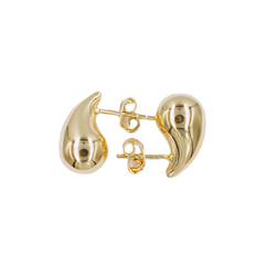 Złote kolczyki łezki pr. 585 sztyft ZA122