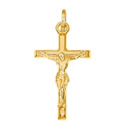 Złoty krzyżyk pr. 585  ZK062