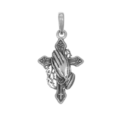 Krzyżyk srebrny modlitwa srebro pr. 925 SK017