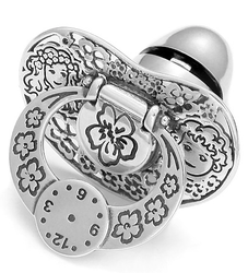 Smoczek srebrny pr. 925 Chrzest Narodziny Dziecka SM11