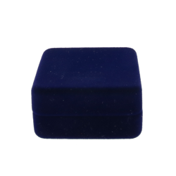 Pudełko flokowane niebieskie P7 SM GRANAT