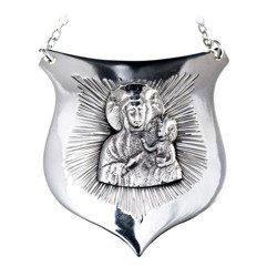 Ryngraf srebrny 925 Matka Boża Częstochowska R17