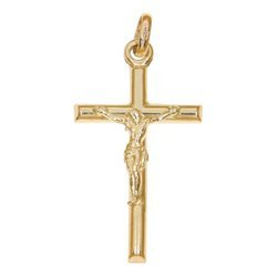 Złoty krzyżyk pr. 585  ZK063