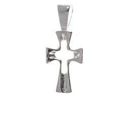 Krzyżyk srebrny MO100