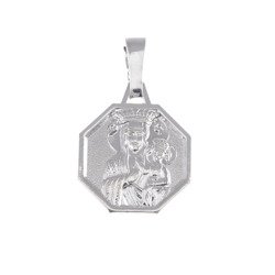 Medalik srebrny - Matka Boska Częstochowska MM048
