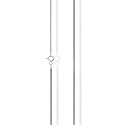 Łańcuszek srebrny pr. 925 żmijka 1,4 mm CDT140