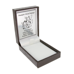 Pudełko skórzane brązowe PDH-3/A21/GS