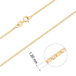 Złoty Łańcuszek pr. 585 Gucci szer. 1,2 mm ZL007