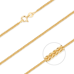 Złoty Łańcuszek pr. 585 Lisi Ogon szer. 1,5 mm ZL041