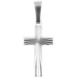 Krzyżyk srebrny MM142ROD