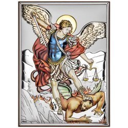 Obrazek srebrny Michał Archanioł DS40C