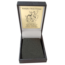 Pudełko skórzane czarne PGZ-3/NA/A25/GZ