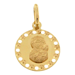 Złoty medalik pr. 585  M.B. Częstochowska ZM125