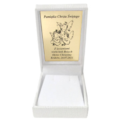 Pudełko skórzane białe PGZ-3/NA/A1/GZ