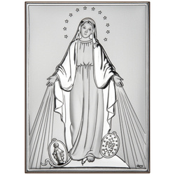 Obrazek Srebrny Matka Boska Niepokalana DS49