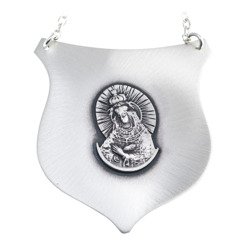 Ryngraf srebrny 925 Matka Boża Ostrobramska R10