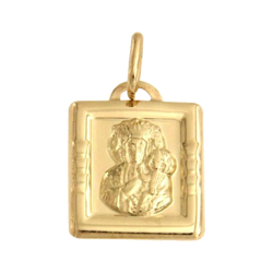 Złoty medalik pr. 585  Matka Boska Częstochowska ZM130