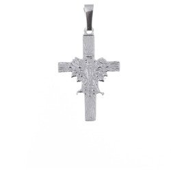 Krzyżyk srebrny z orłem MO075