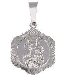 Medalik srebrny - Matka Boska Częstochowska MM042