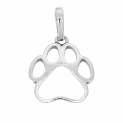 Zawieszka srebrna łapa wisiorek kocia/psia łapka srebro pr. 925 SP002