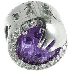 Srebrna przywieszka pr 925 Charms lodowa kraina Sven, Kristoff PAN123