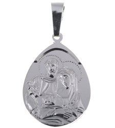 Medalik srebrny - Święta Rodzina MM093