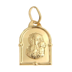 Złoty medalik pr. 585  M.B. Częstochowska ZM132