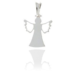 Srebrna zawieszka aniołek MM150