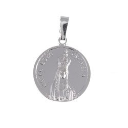Medalik srebrny - Matka Boska Fatimska MM084