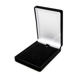 Pudełko flokowane czarne P8/CZARNE