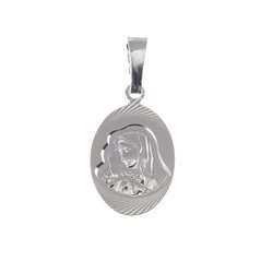 Medalik srebrny - Matka Boska Bolesna MM051
