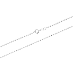 Łańcuszek srebrny pr. 925 kulka diamentowana 1,2 mm KULKA02